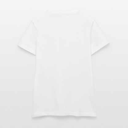 Frauen T-Shirt - personalisierbare Vorder- und Rückseite - Weiß