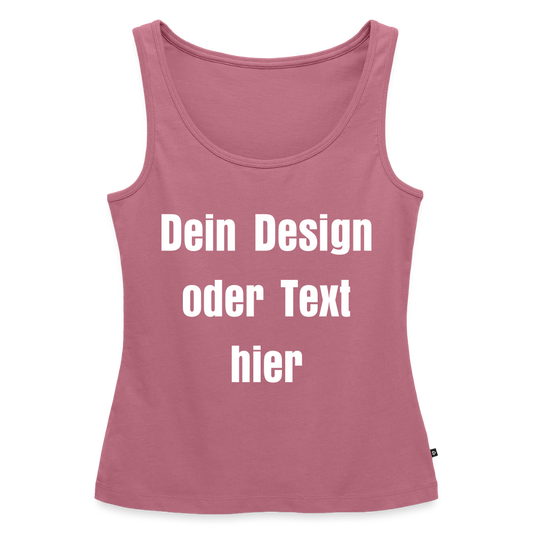 Frauen Premium Tank Top - personalisierbar - Mauve