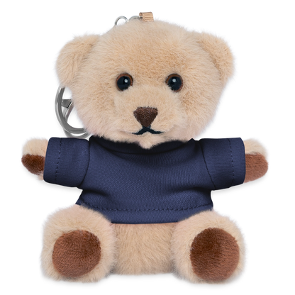 Kuscheltier Schlüsselanhänger - personalisierbar - Navy