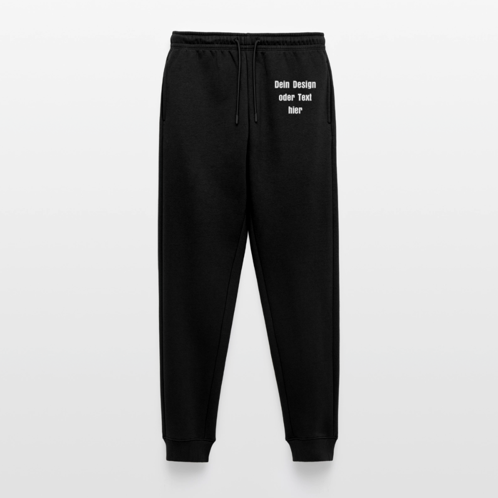 Männer Premium Bio Jogginghose - personalisierbar - Schwarz