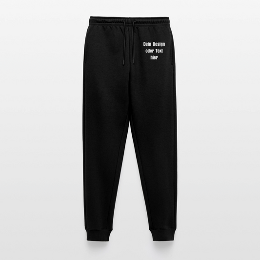 Männer Premium Bio Jogginghose - personalisierbar - Schwarz