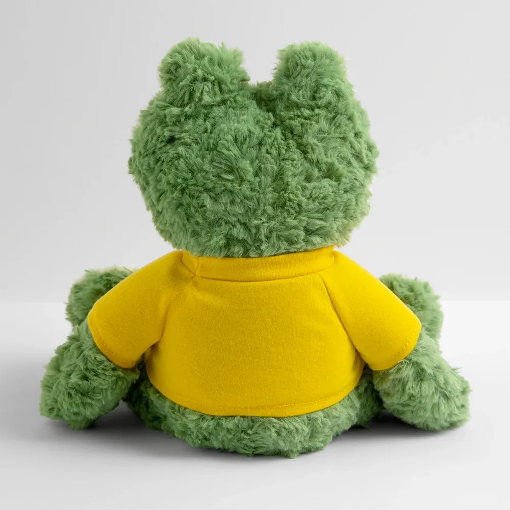 MiniFeet® Frosch Torge - personalisierbar - Sonnengelb