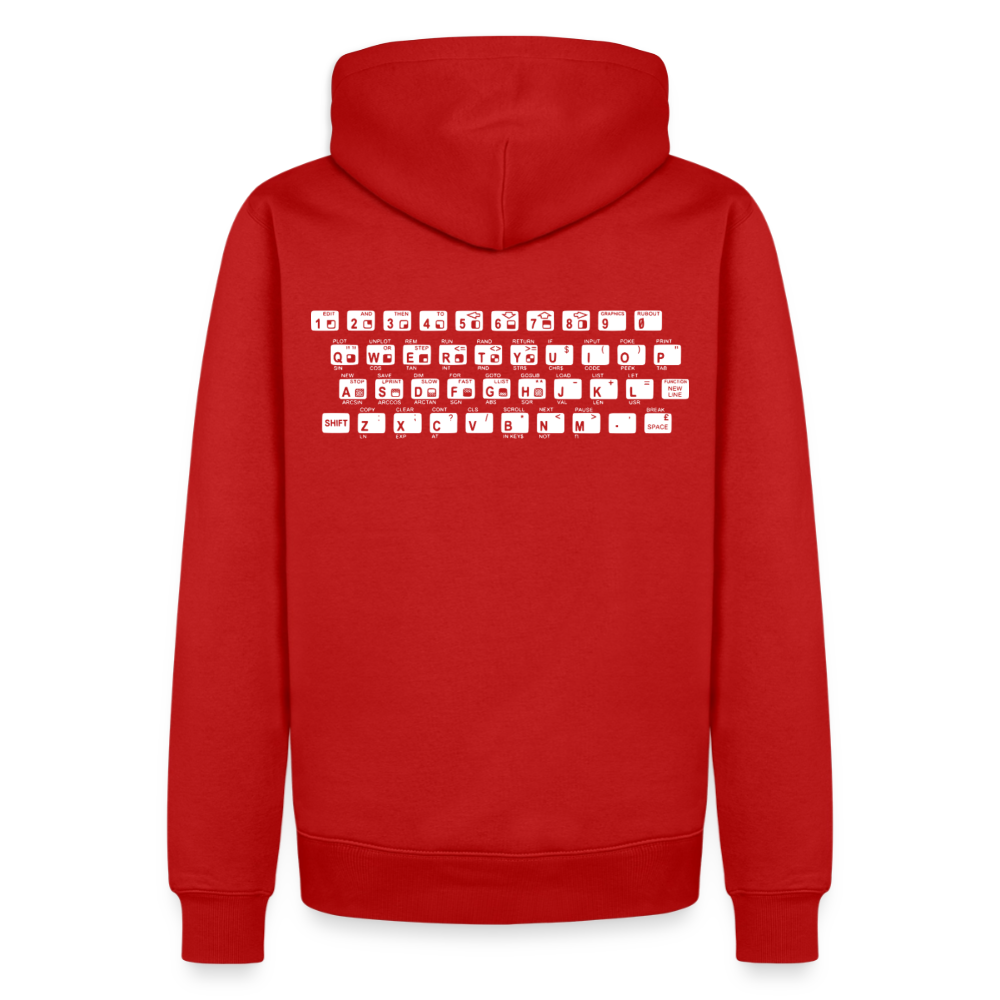 48K ZX Spectrum Retro Hoodie für Herren - Rot