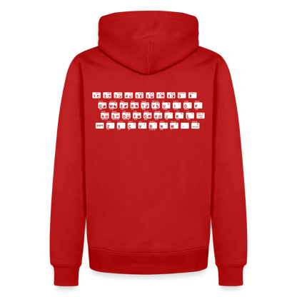 48K ZX Spectrum Retro Hoodie für Herren - Rot