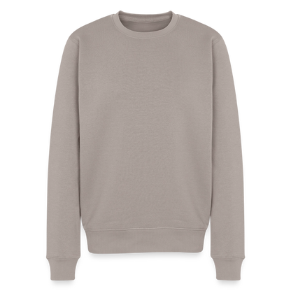Männer Premium Pullover - personalisierbar - Taupe