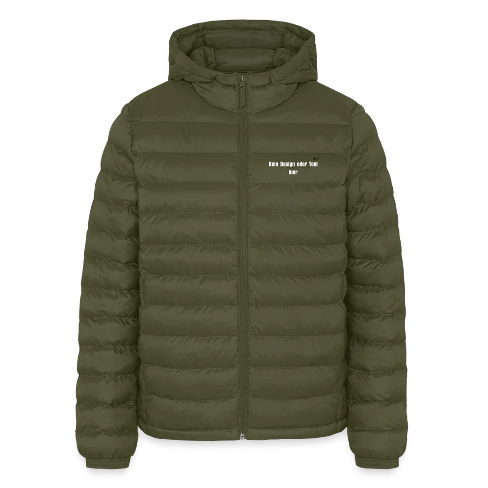 LIGHTWEIGHT Männer Pufferjacke von Stanley/Stella - personalisierbar - Khaki