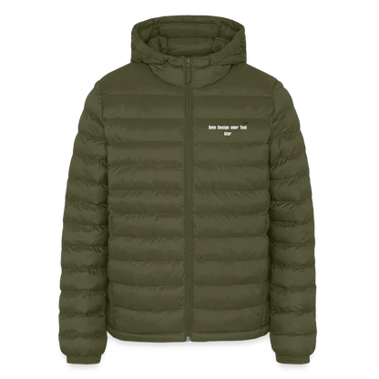 LIGHTWEIGHT Männer Pufferjacke von Stanley/Stella - personalisierbar - Khaki