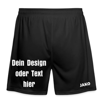 JAKO Sporthose Manchester 2.0 - personalisierbar - Schwarz
