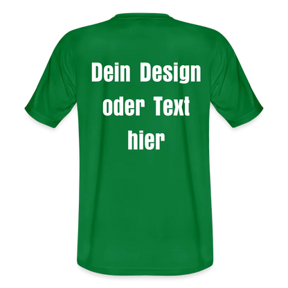 JAKO Männer Trikot Team - personalisierbare Vorder- und Rückseite - Kelly Green