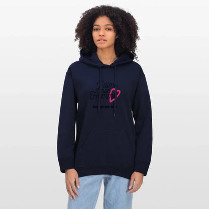 Kuschel-Hoodie "Valentine" für Frauen – personalisierbar & weich - Navy