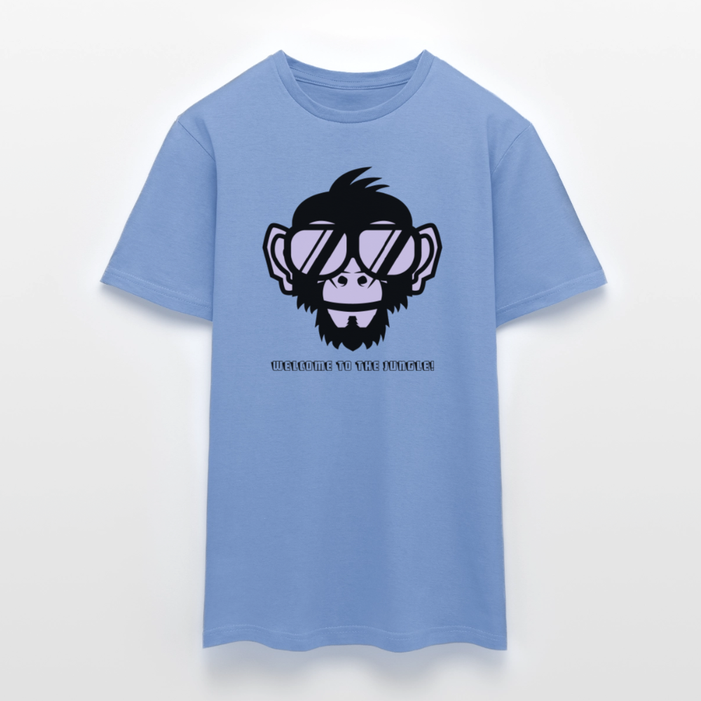 "Welcome to the Jungle" Motiv-T-Shirt für Männer - Carolina Blue