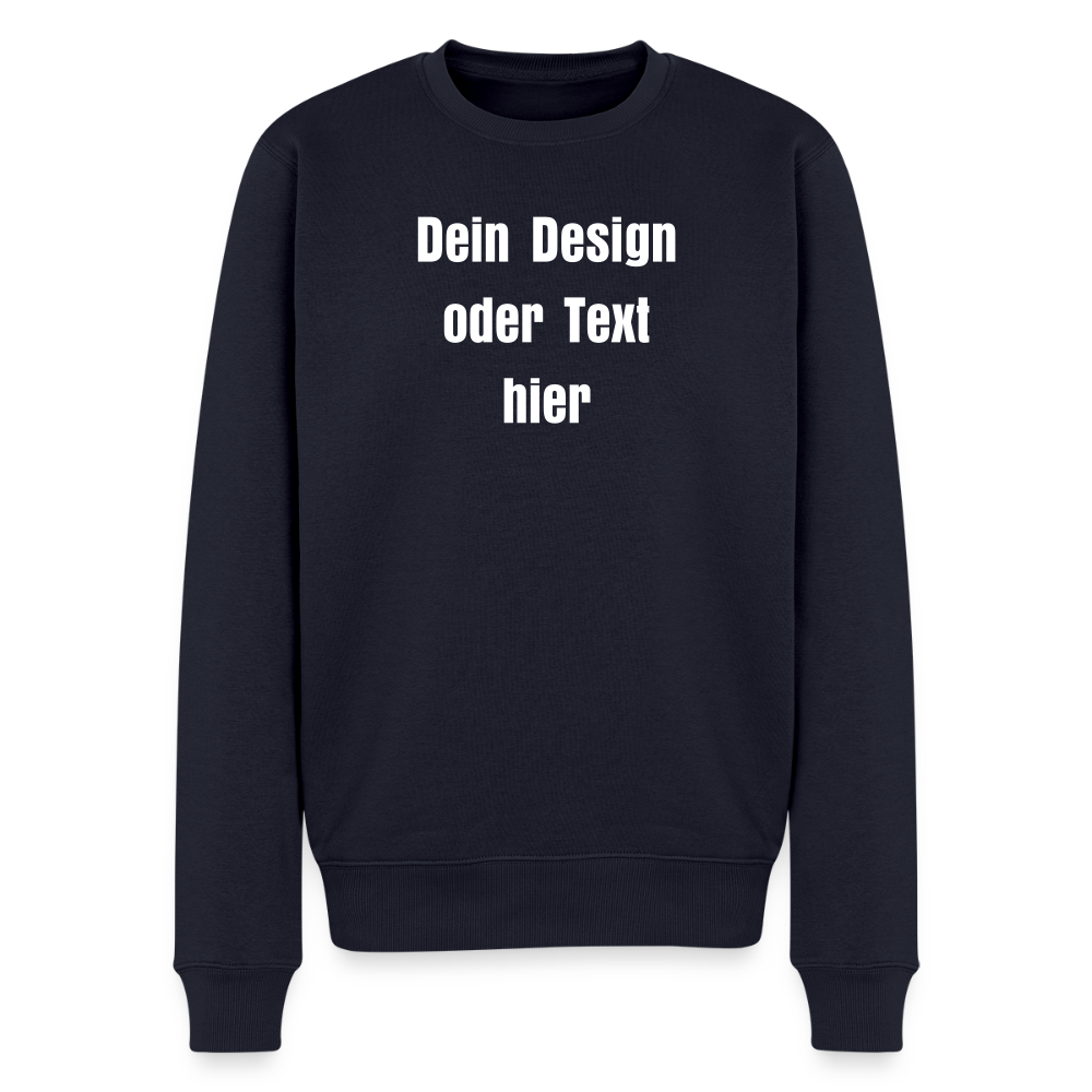 Männer Premium Pullover - personalisierbar - Navy