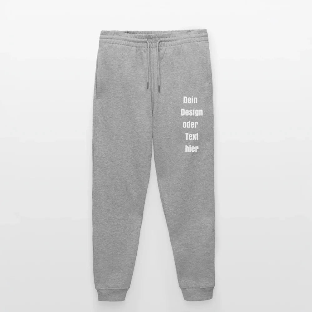 Stanley/Stella Unisex Bio Jogginghose Mover - personalisierbar - Grau meliert