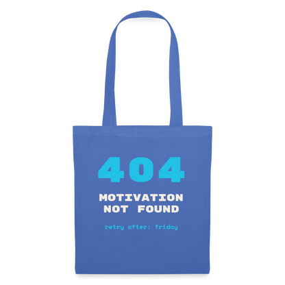 404 Motivation not found. Retry after: friday Stoffbeutel, Farbe Hellblau