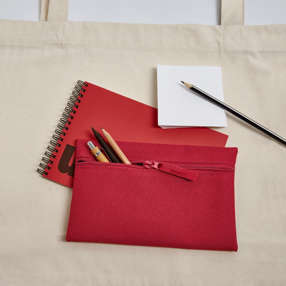 Federtasche - personalisierbar - Rot