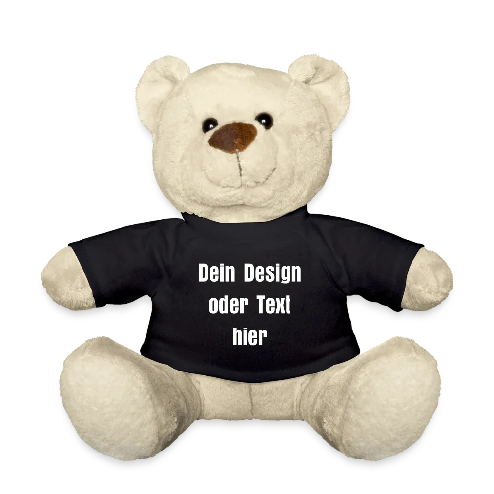Teddy - personalisierbar - Schwarz