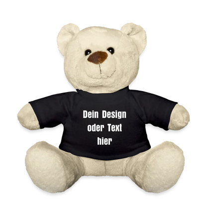 Teddy - personalisierbar - Schwarz