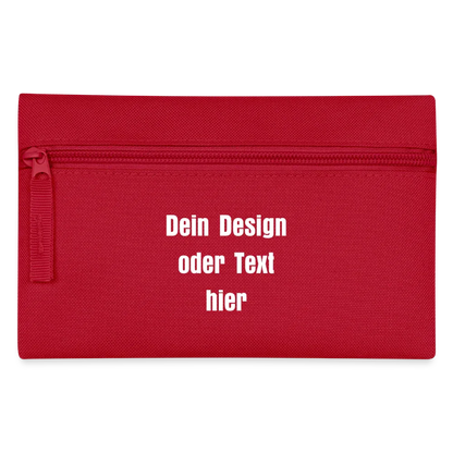 Federtasche - personalisierbar - Rot