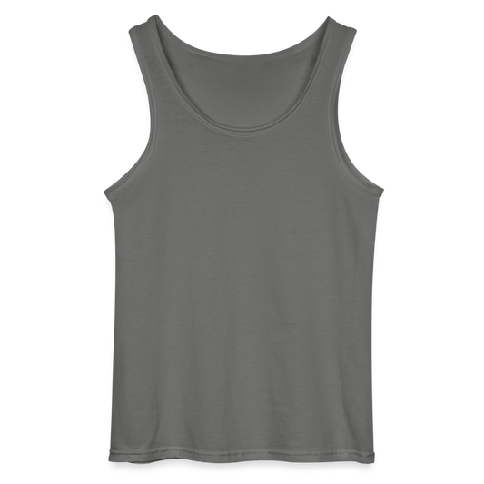 Gildan Männer Tank Top - personalisierbar - Anthrazit