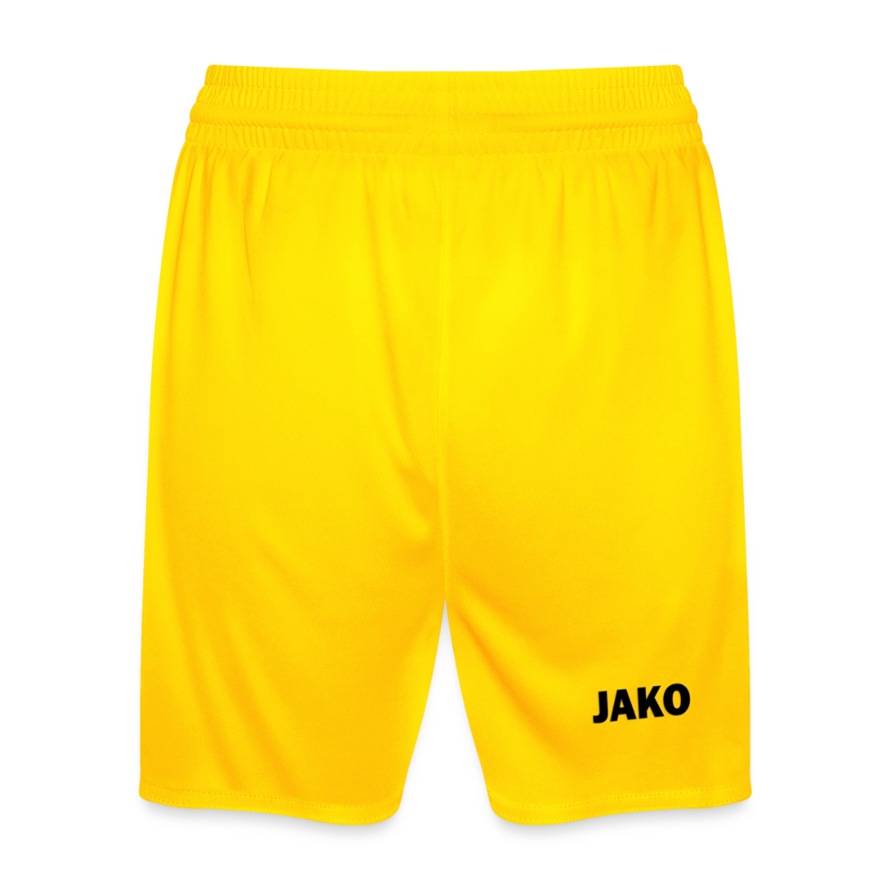 JAKO Kinder Sporthose Manchester 2.0 - personalisierbar - Gelb