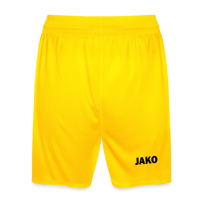 JAKO Kinder Sporthose Manchester 2.0 - personalisierbar - Gelb