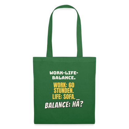 Balance: hä? Stoffbeutel, Farbe Fichte