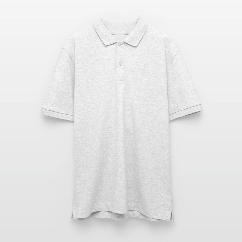 Stanley/Stella Unisex Bio-Poloshirt PREPSTER - personalisierbar - Weiß meliert