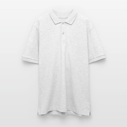 Stanley/Stella Unisex Bio-Poloshirt PREPSTER - personalisierbar - Weiß meliert