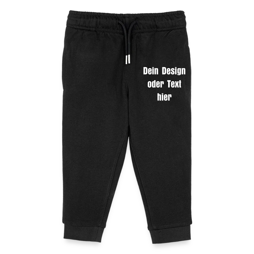 Stanley/Stella Kinder Bio Jogginghose Mini Mover - personalisierbar - Schwarz