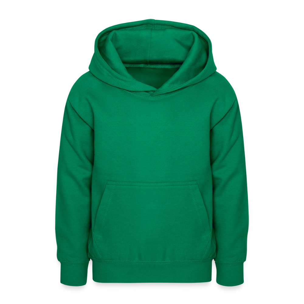 Teenager Hoodie - personalisierbare Vorder- und Rückseite - Kelly Green