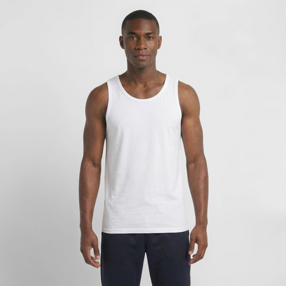 Gildan Männer Tank Top - personalisierbar - Weiß