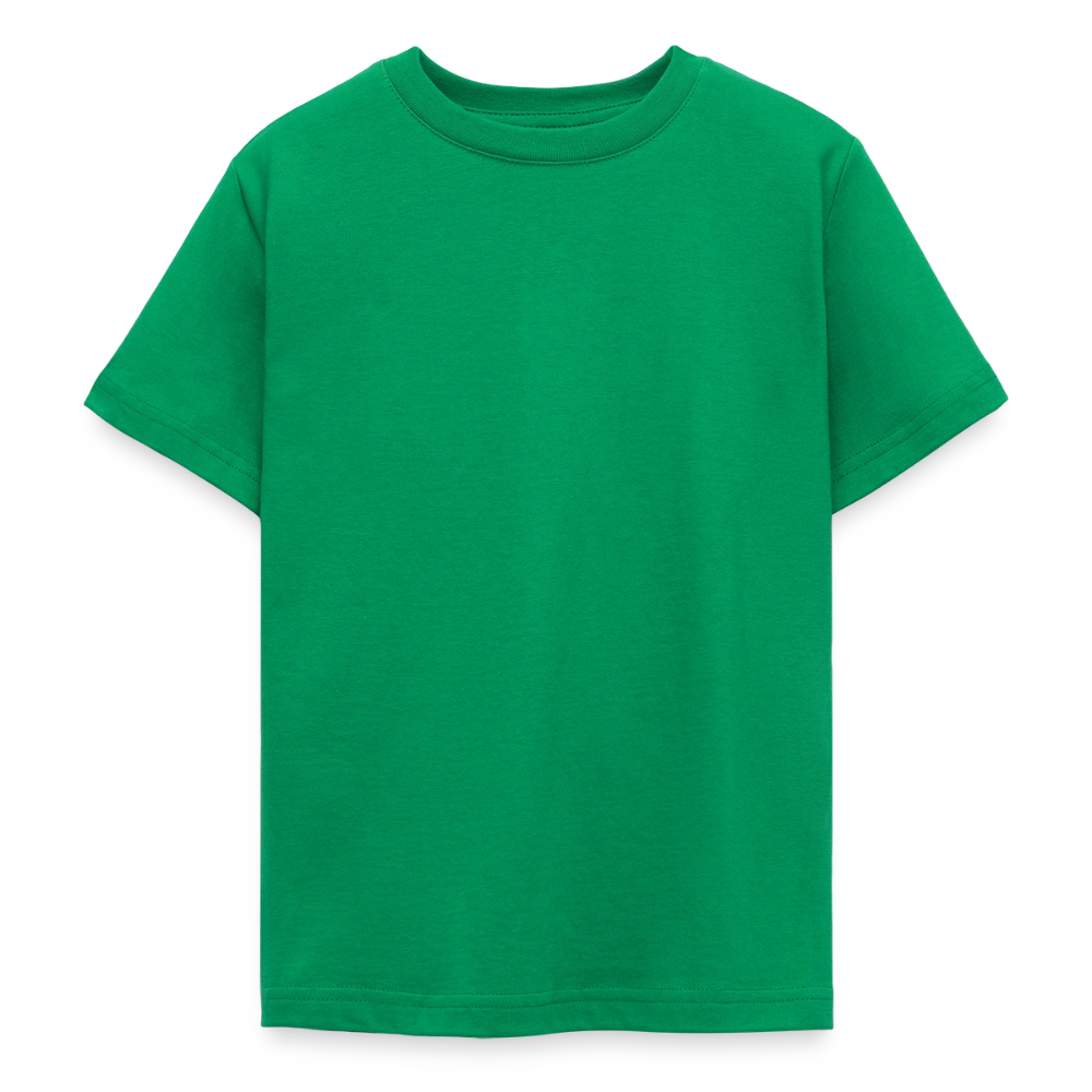 Teenager T-Shirt - personalisierbare Vorder- und Rückseite - Kelly Green