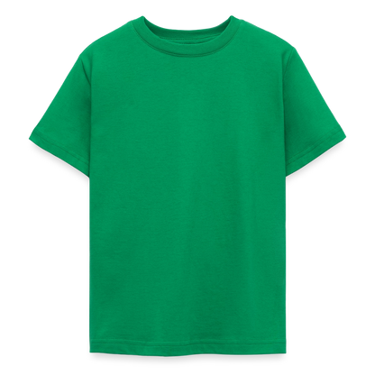 Teenager T-Shirt - personalisierbare Vorder- und Rückseite - Kelly Green