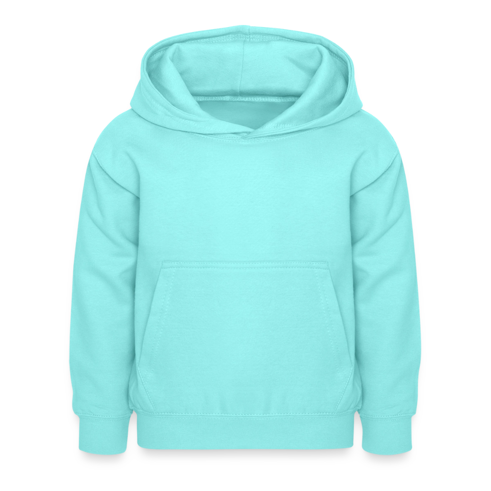 Kinder Hoodie - personalisierbare Vorder- und Rückseite - Pfefferminze