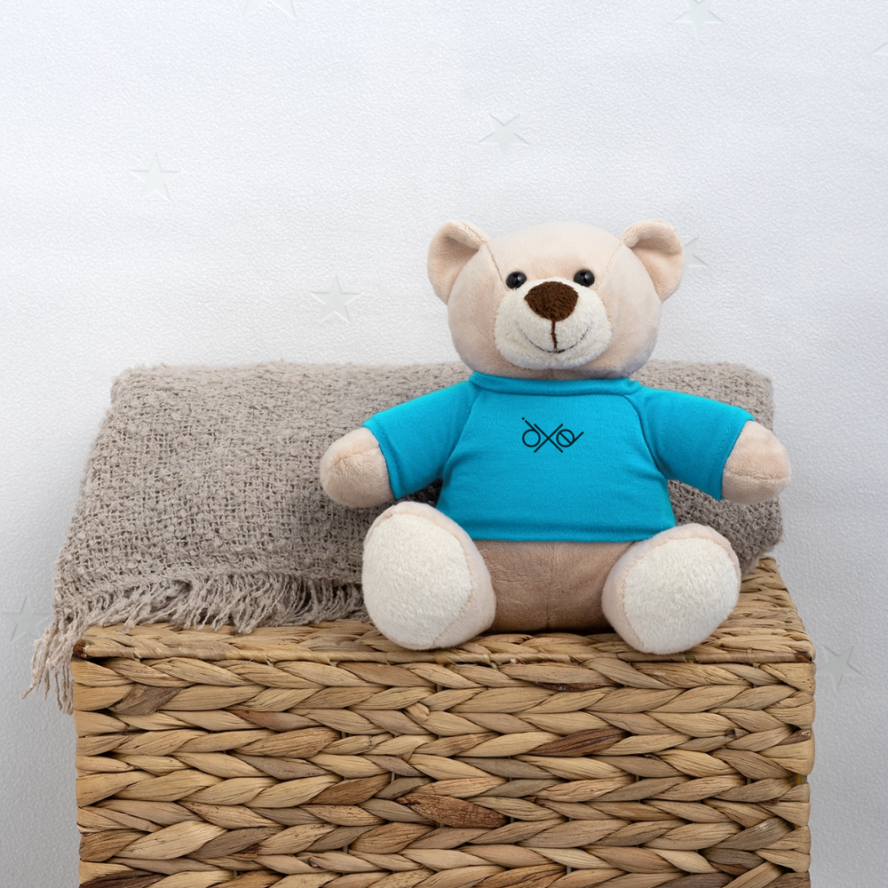 Teddy - personalisierbar - Atollblau