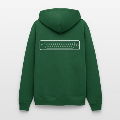DB-25 LPT1 Retro Hoodie für Herren - Flaschengrün