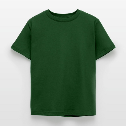 Kinder T-Shirt - personalisierbare Vorder- und Rückseite - Forstgrün 