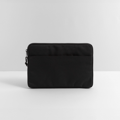Laptoptasche passend für bis zu 13 Zoll Laptopgröße - personalisierbar - Schwarz