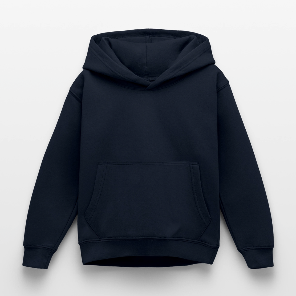 Kinder Hoodie - personalisierbare Vorder- und Rückseite - Navy