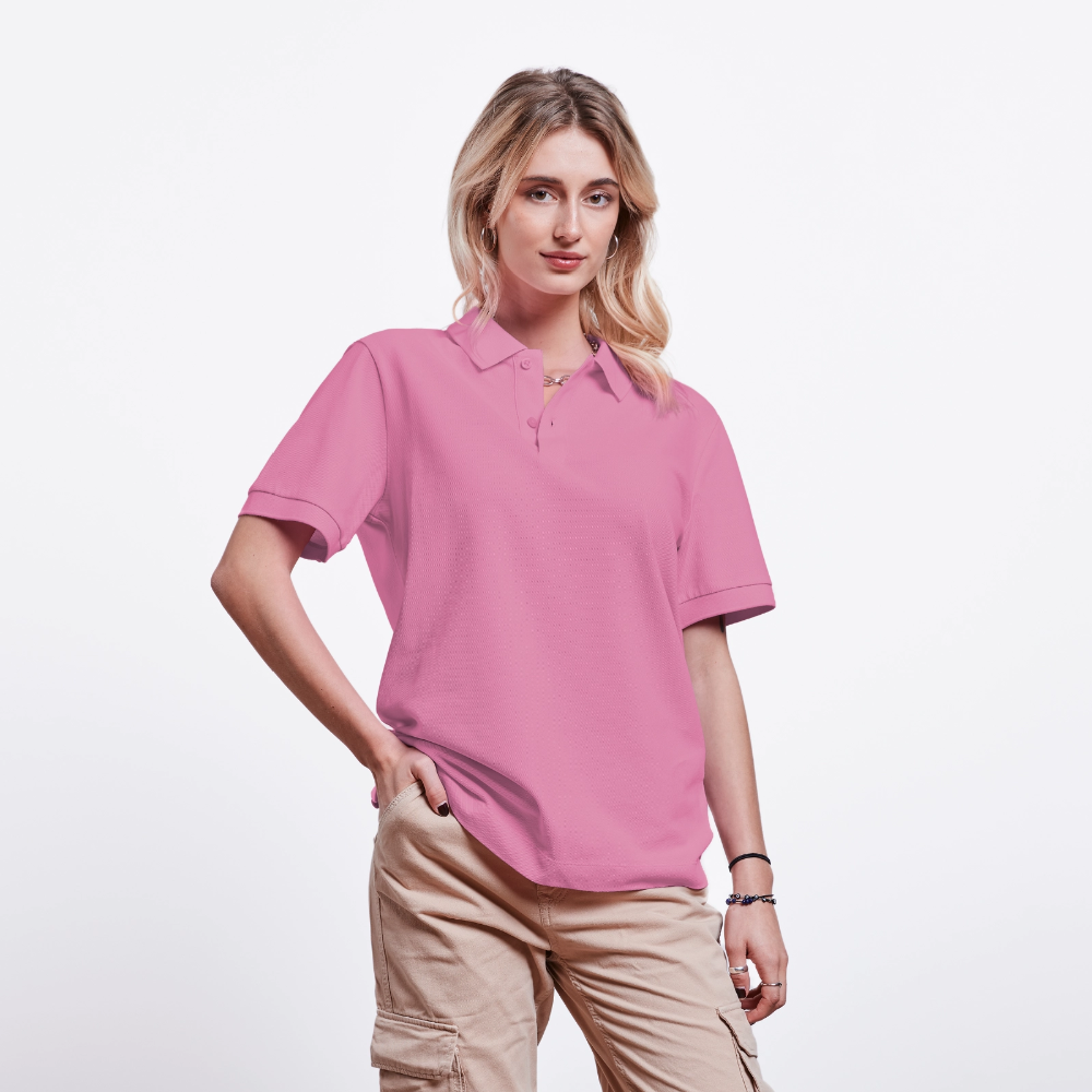 Stanley/Stella Unisex Bio-Poloshirt PREPSTER - personalisierbar - Blasenrosa