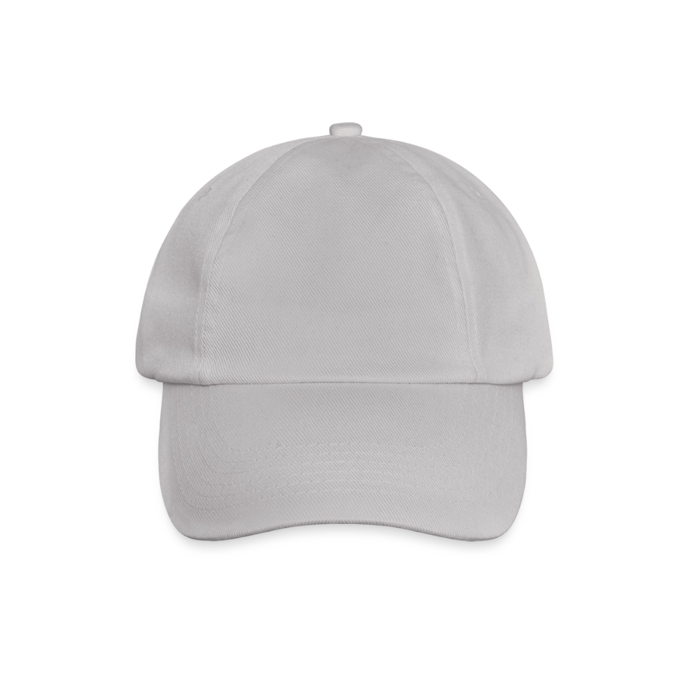 Baseballkappe - personalisierbar - Grau