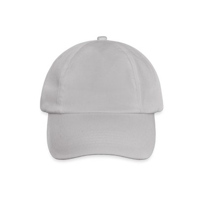 Baseballkappe - personalisierbar - Grau