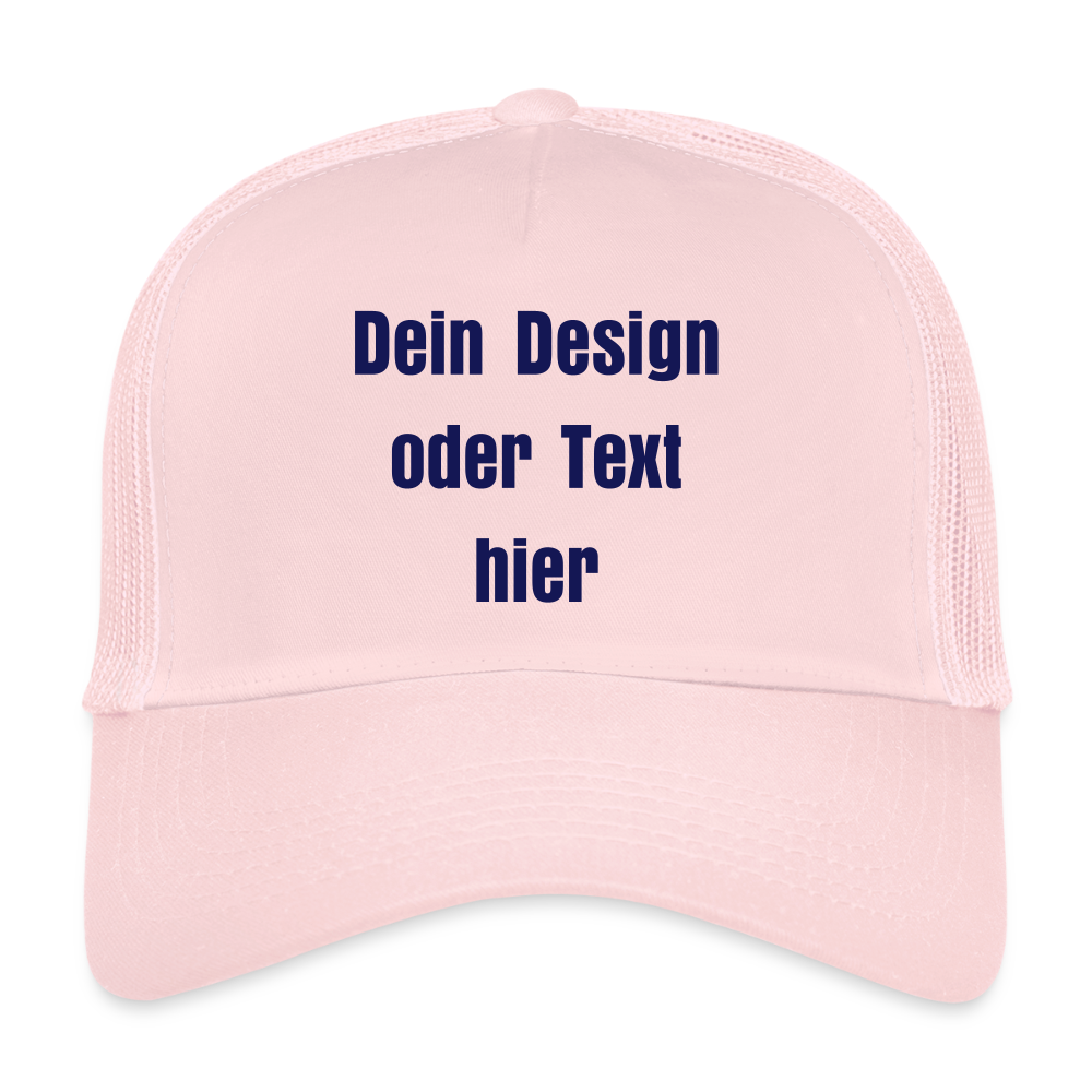 Trucker Cap - personalisierbar - Hellrosa