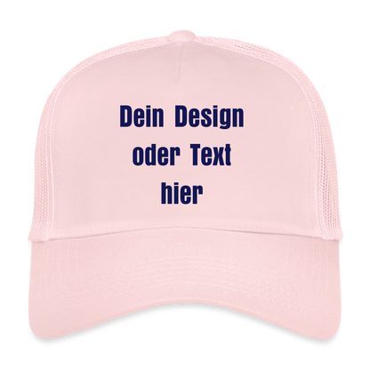 Trucker Cap - personalisierbar - Hellrosa