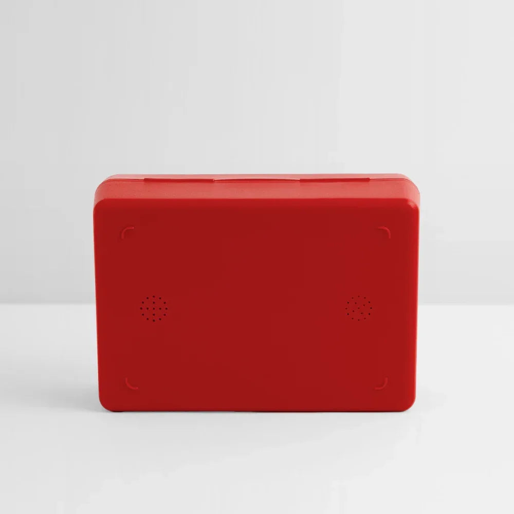 Brotdose - personalisierbar - Rot