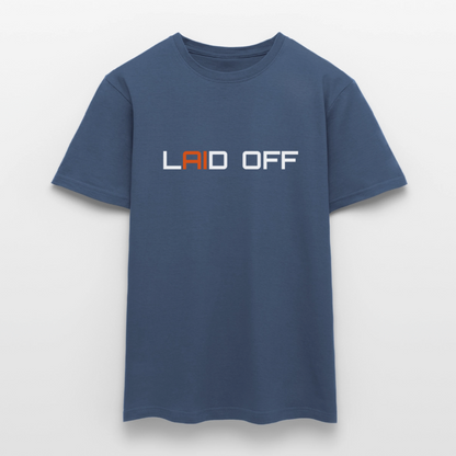 Männer T-Shirt "Laid off" - Dunkles Denimblau