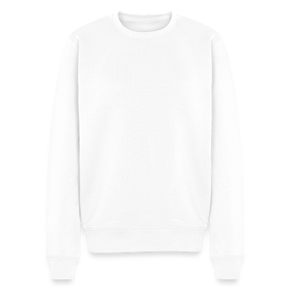 Männer Premium Pullover - personalisierbar - Weiß