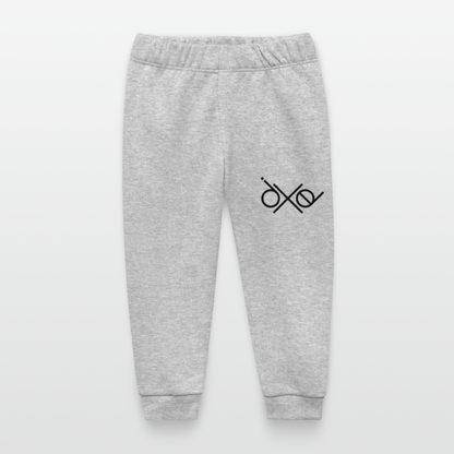 Stanley/Stella Baby Bio-Jogginghose Baby Tumbler  - personalisierbar - Grau meliert