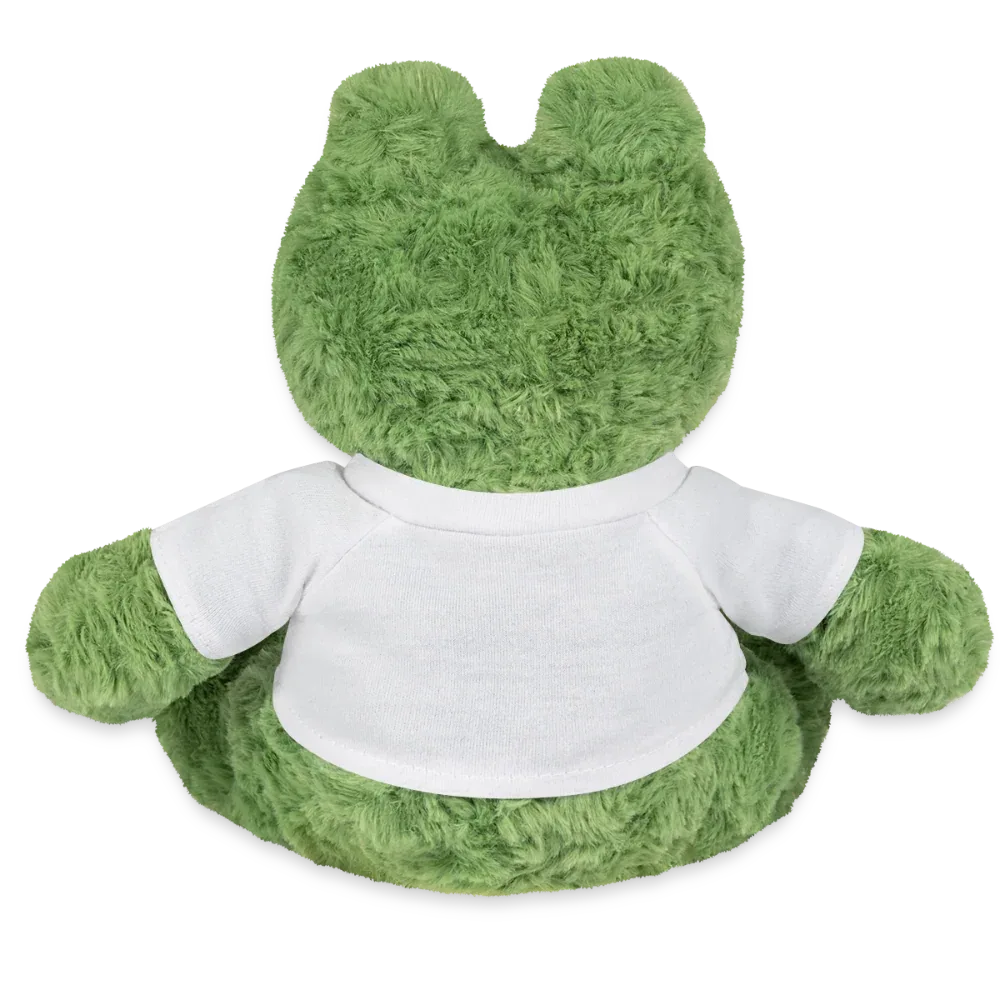 MiniFeet® Frosch Torge - personalisierbar - Weiß