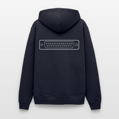 DB-25 LPT1 Retro Hoodie für Herren - Navy